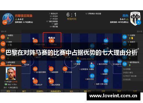 巴黎在对阵马赛的比赛中占据优势的七大理由分析